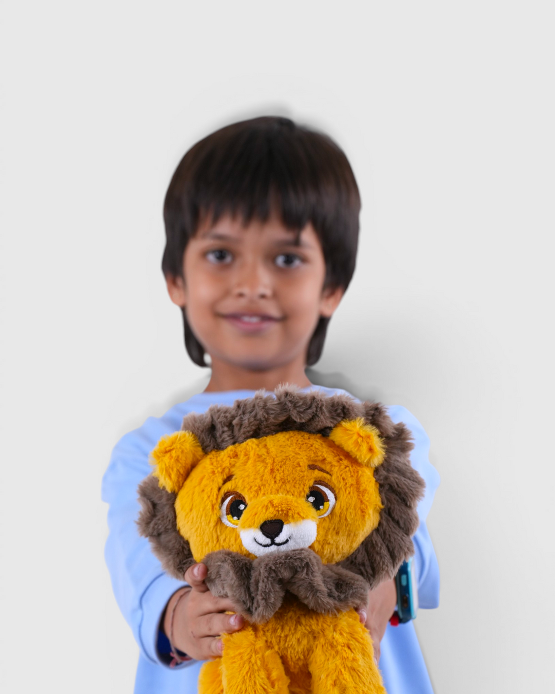 🦁 Lumo the Lion - Light Blue - Full-length Snuggle Set