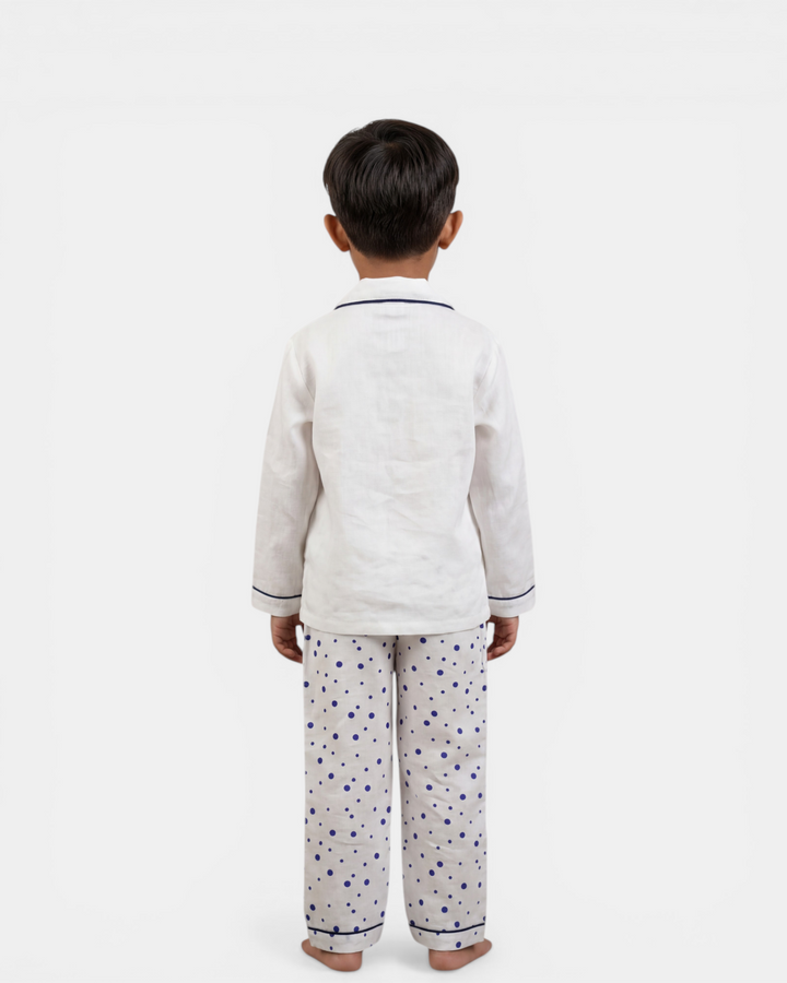 Midnight Dots Night Suit 🌙