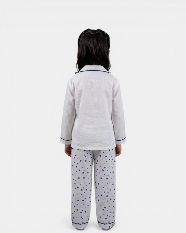 Midnight Dots Night Suit 🌙