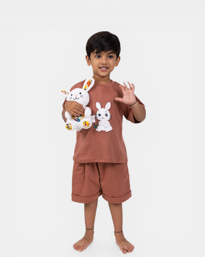 🐰 Bini the Rabbit – Brown