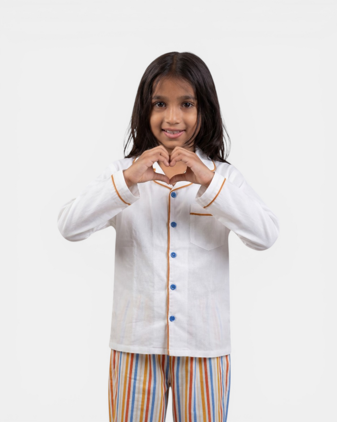 Sunset Stripes Night Suit 🌅