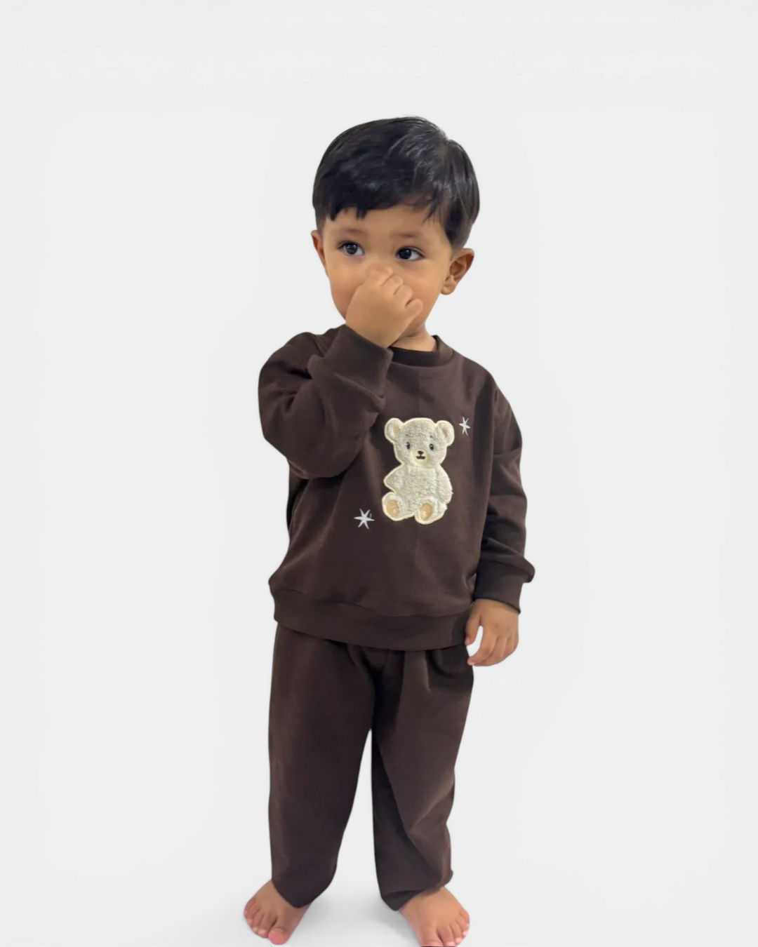 Cuddle Cub Brown Teddy Snuggle Set
