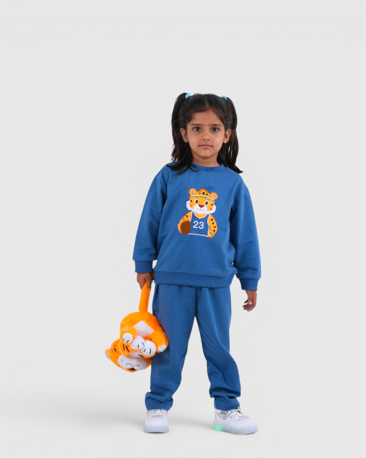 🐯 Tigo the Tiger - Blue - Pyjama Snuggle Set