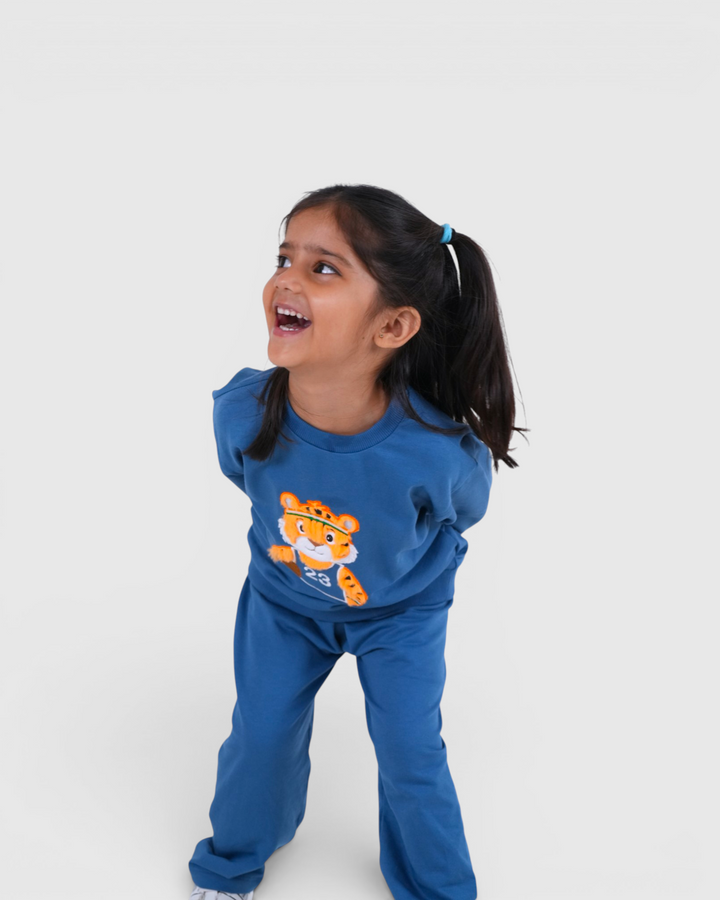 🐯 Tigo the Tiger - Blue - Pyjama Snuggle Set