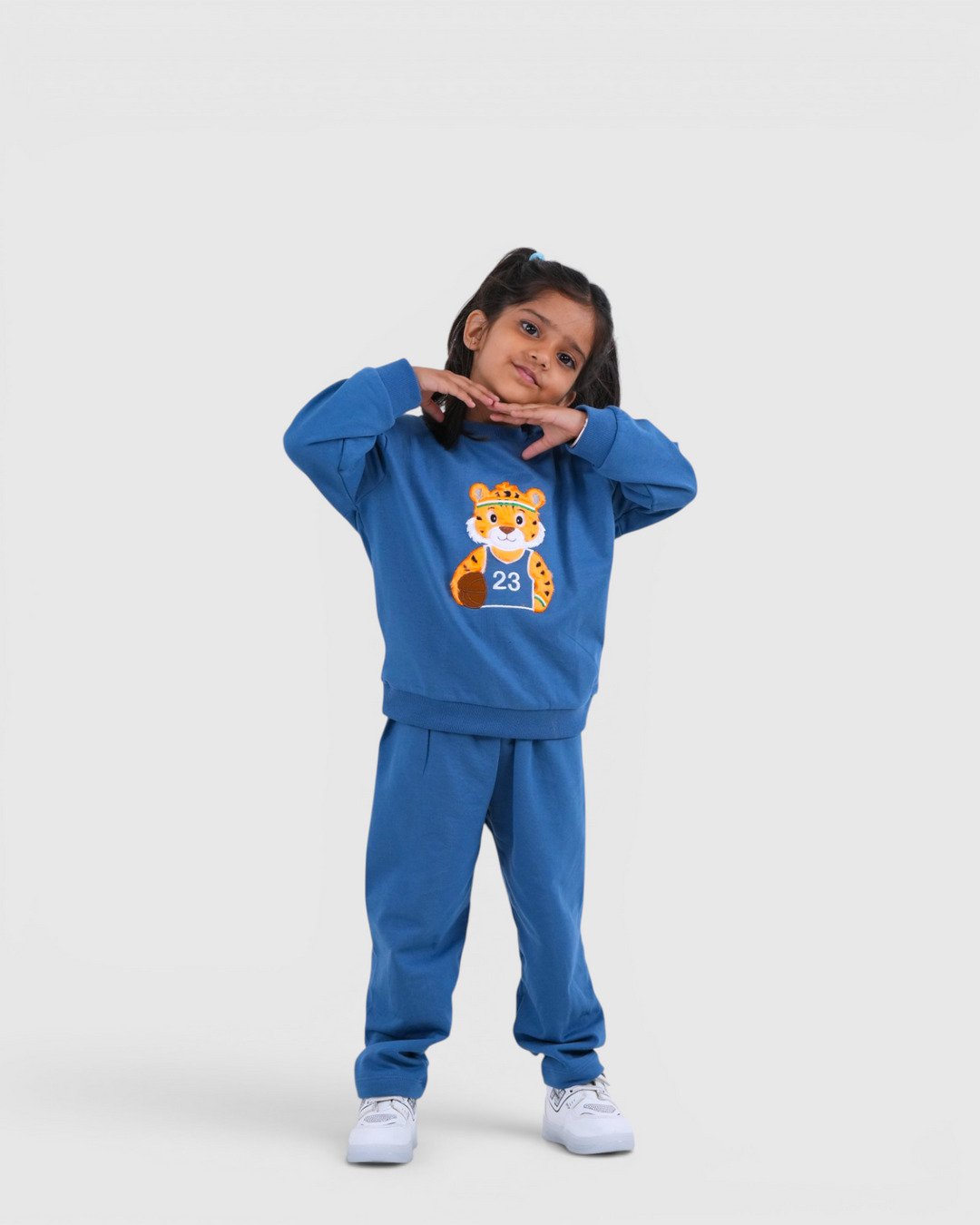 🐯 Tigo the Tiger - Blue - Pyjama Snuggle Set