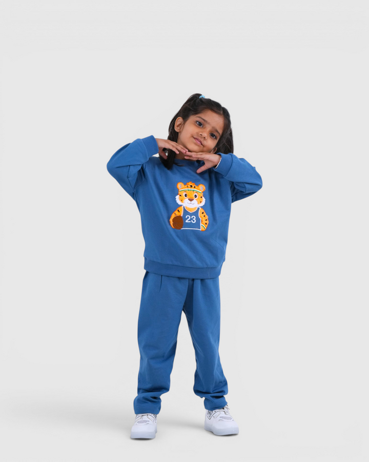 🐯 Tigo the Tiger - Blue - Pyjama Snuggle Set