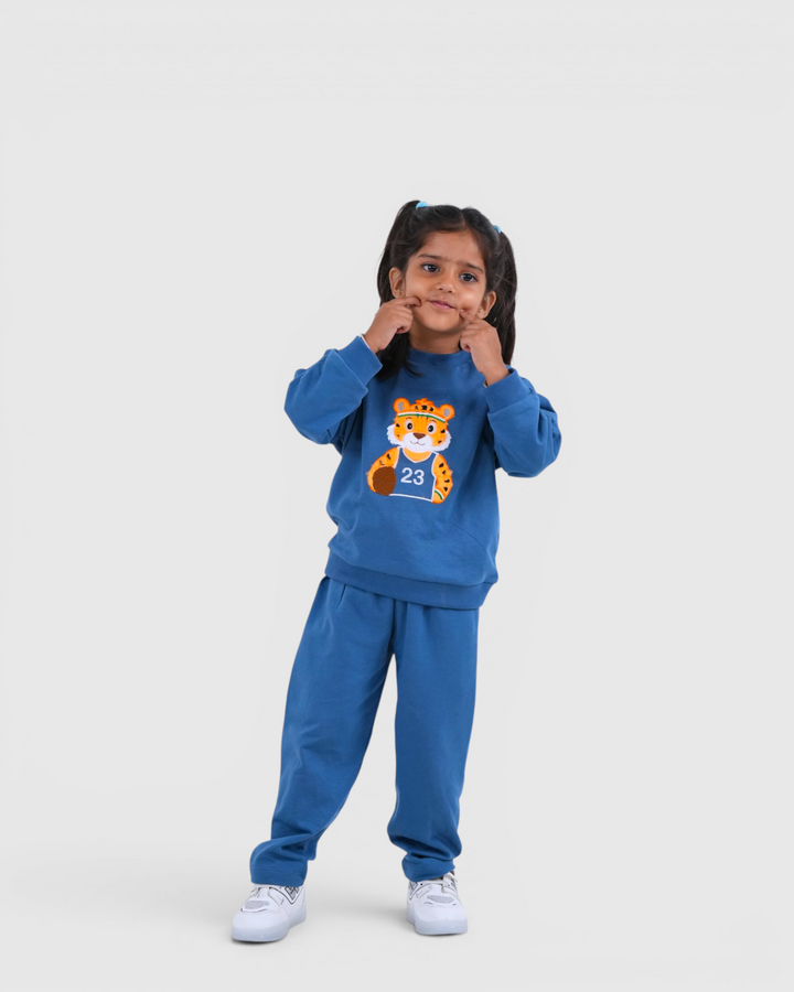🐯 Tigo the Tiger - Blue - Pyjama Snuggle Set