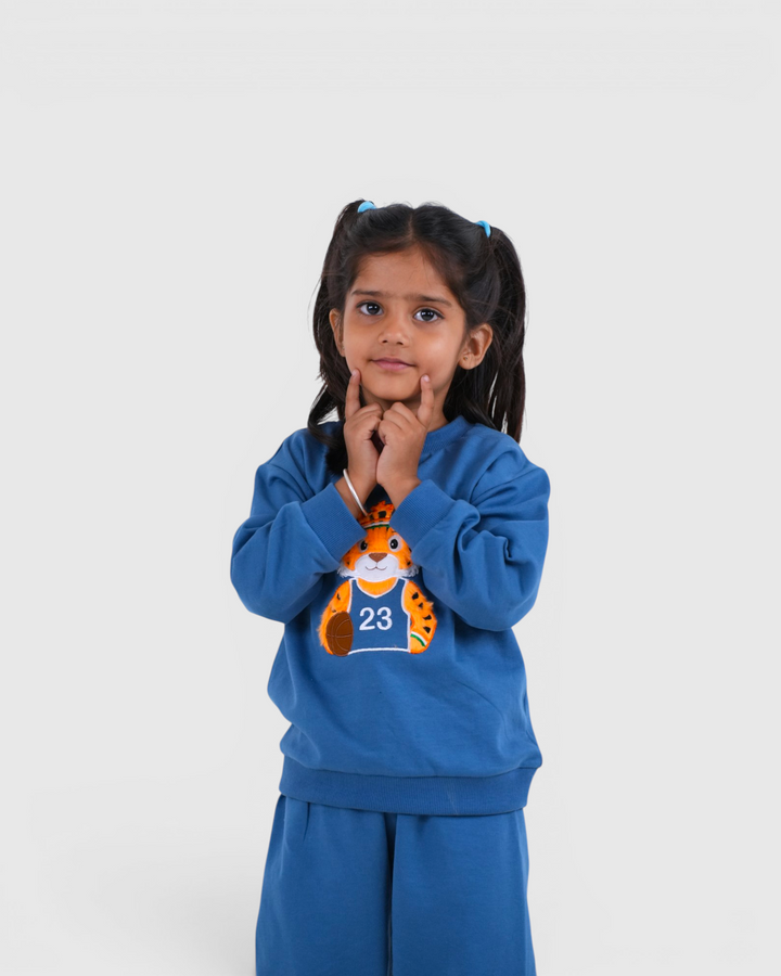 🐯 Tigo the Tiger - Blue - Pyjama Snuggle Set