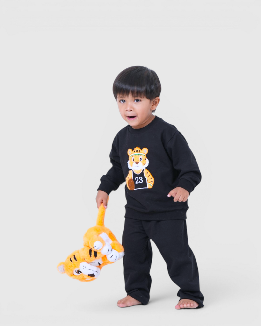 🐯 Tigo the Tiger - Black - Pyjama Snuggle Set