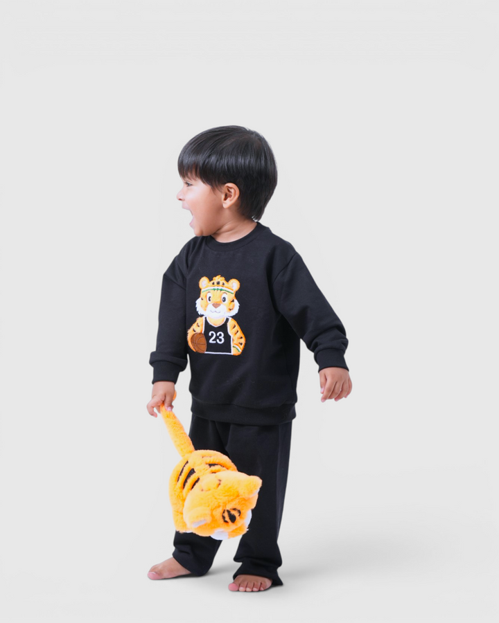 🐯 Tigo the Tiger - Black - Pyjama Snuggle Set