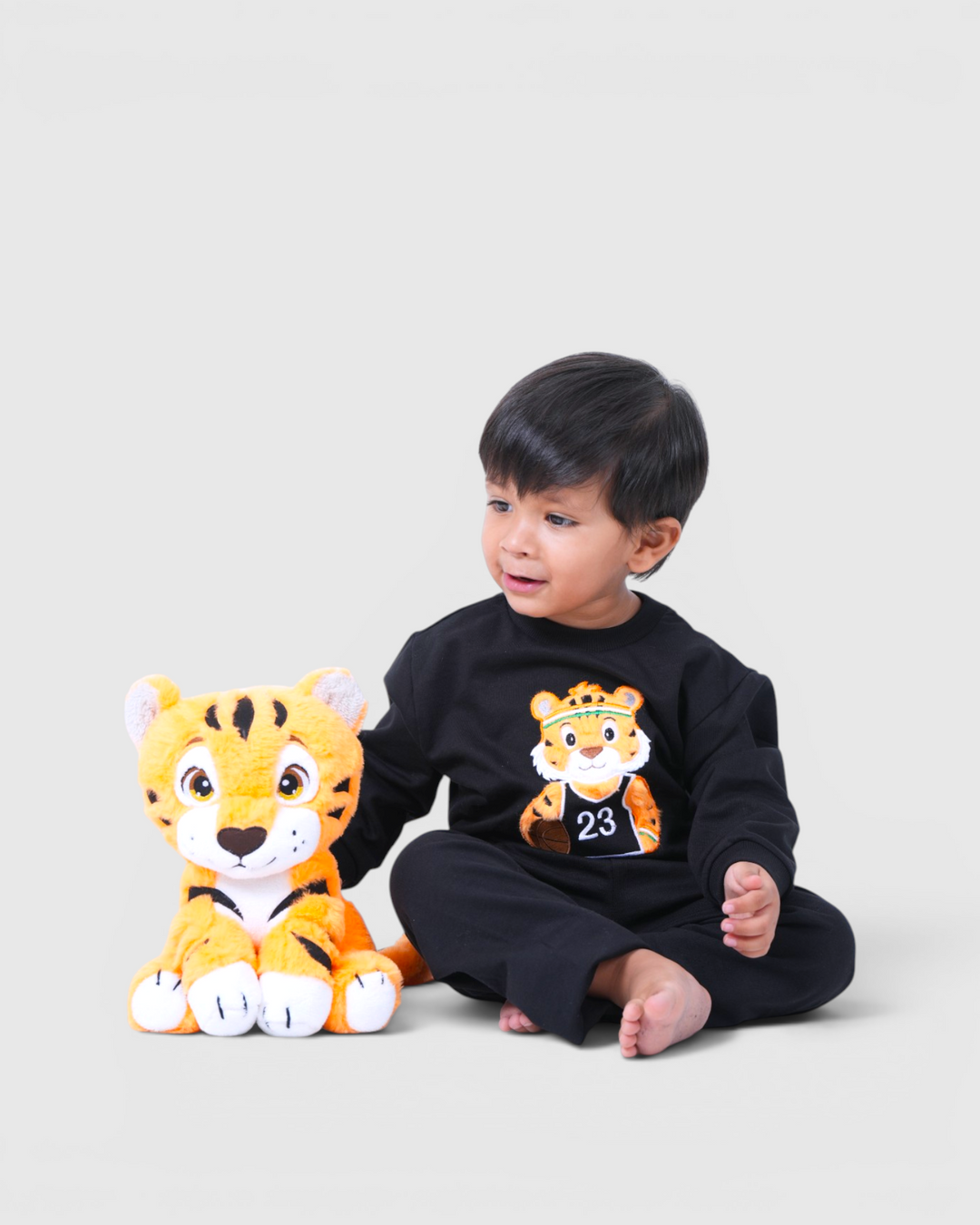 🐯 Tigo the Tiger - Black - Pyjama Snuggle Set