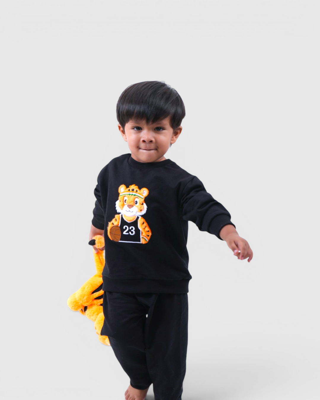 🐯 Tigo the Tiger - Black - Pyjama Snuggle Set