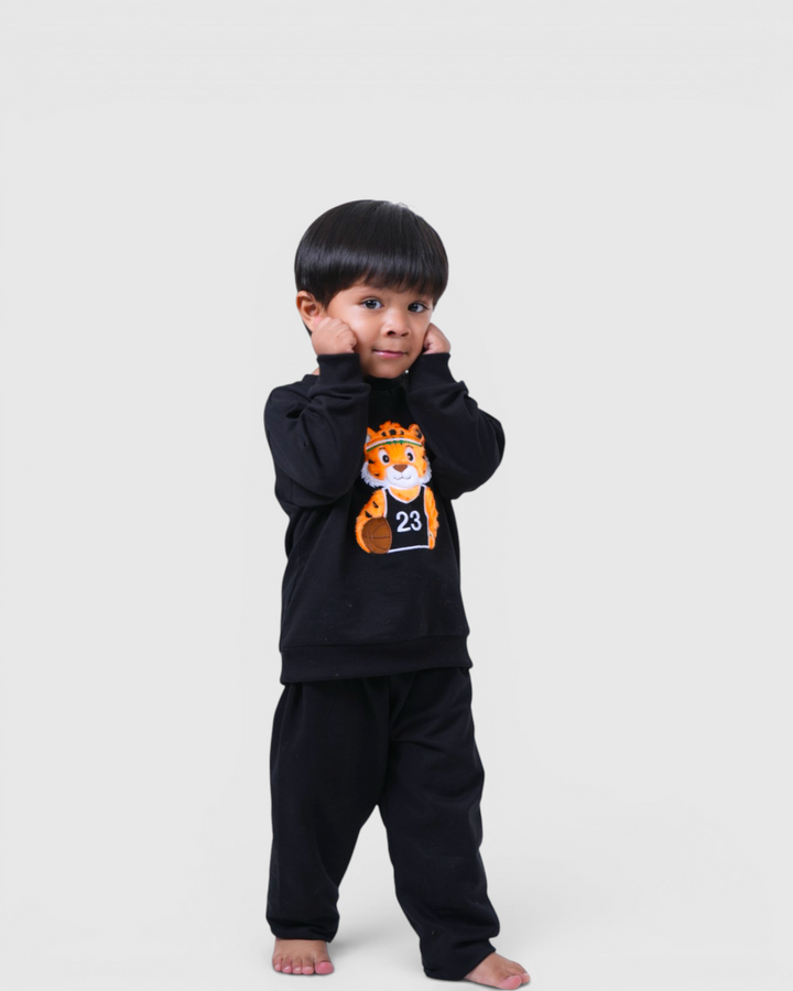 🐯 Tigo the Tiger - Black - Pyjama Snuggle Set