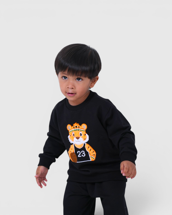 🐯 Tigo the Tiger - Black - Pyjama Snuggle Set