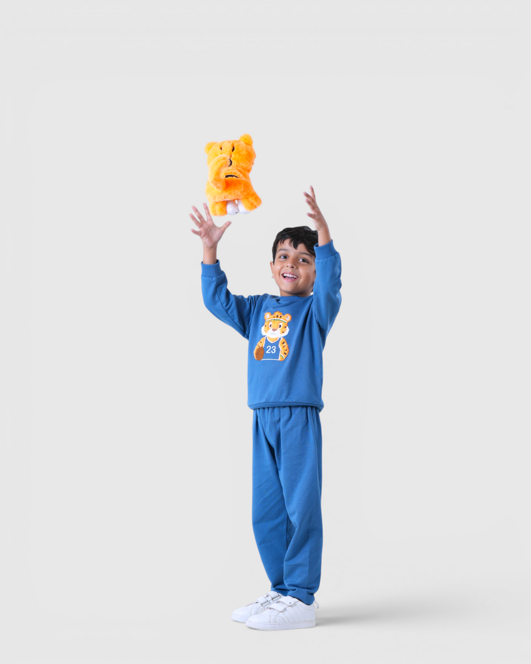 🐯 Tigo the Tiger - Blue - Pyjama Snuggle Set