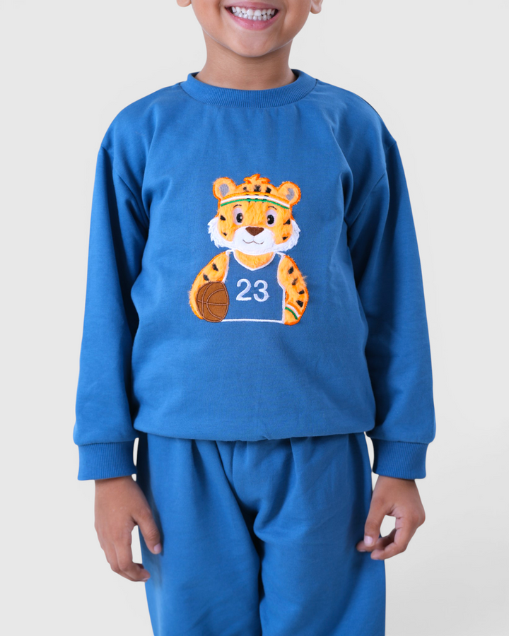 🐯 Tigo the Tiger - Blue - Pyjama Snuggle Set