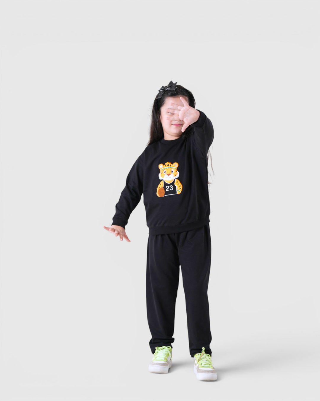 🐯 Tigo the Tiger - Black - Pyjama Snuggle Set