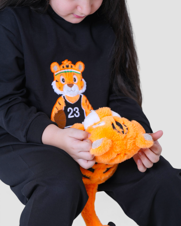 🐯 Tigo the Tiger - Black - Pyjama Snuggle Set
