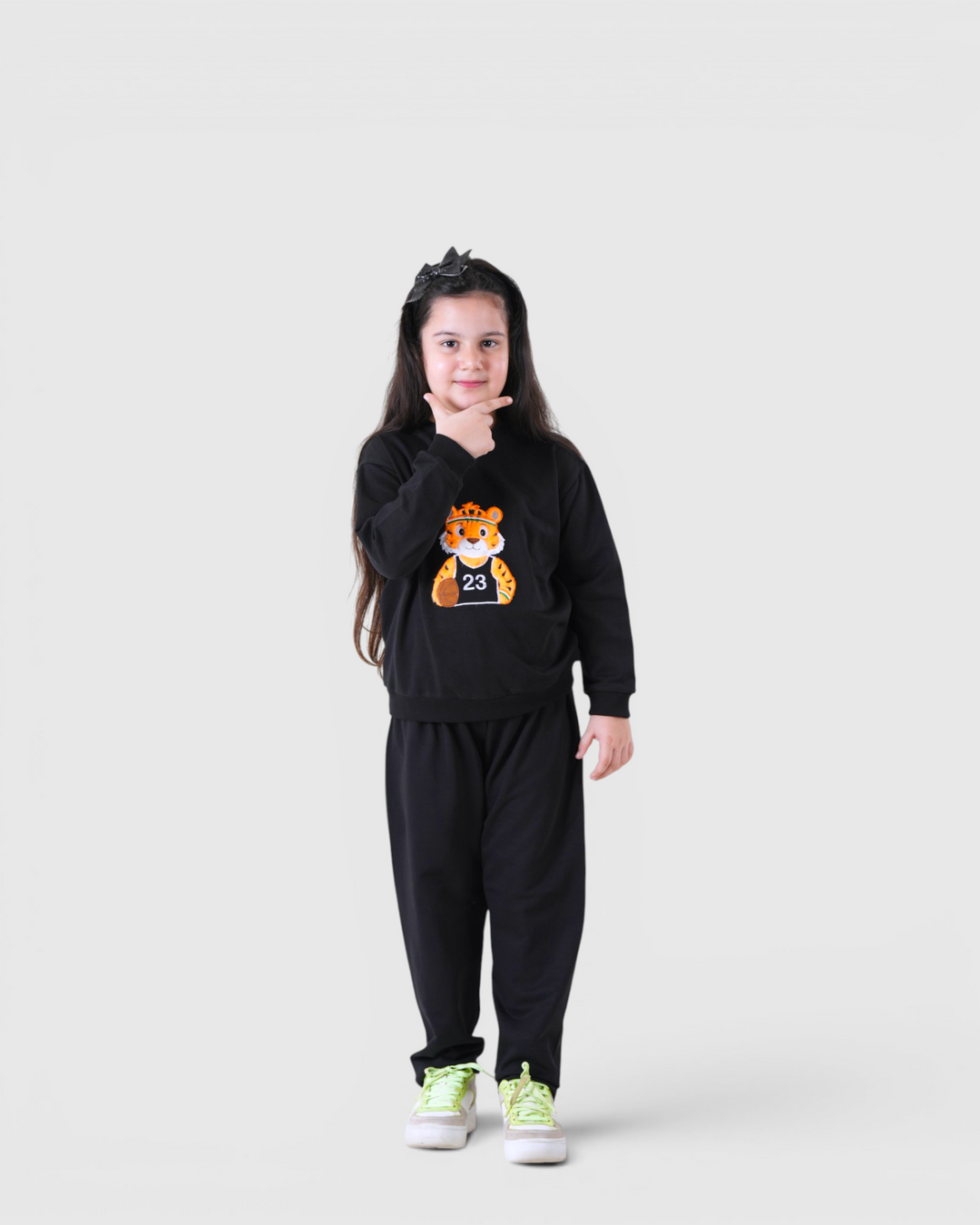 🐯 Tigo the Tiger - Black - Pyjama Snuggle Set