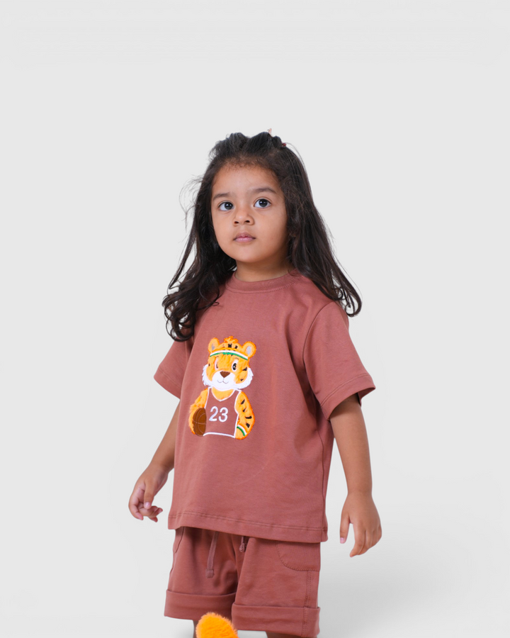 🐯 Tigo the Tiger - Shorts Snuggle Set