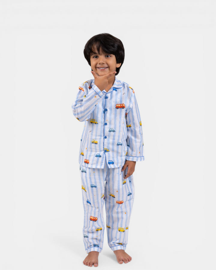 Little Vehicles Night Suit