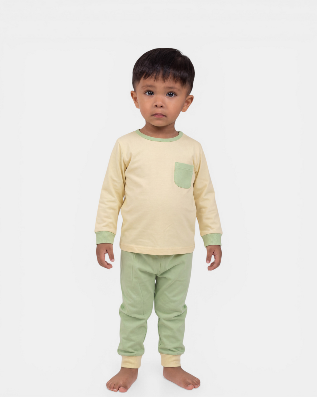 Morning Glow – Soft Basics Night Suit 🌼