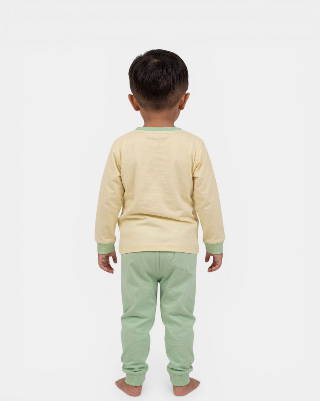 Morning Glow – Soft Basics Night Suit 🌼