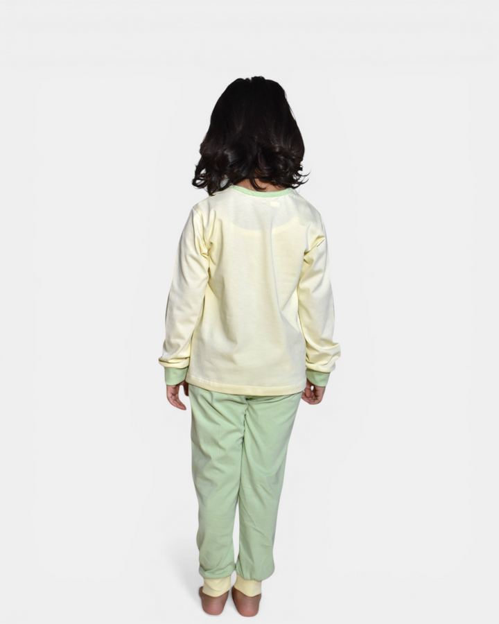 Morning Glow – Soft Basics Night Suit 🌼